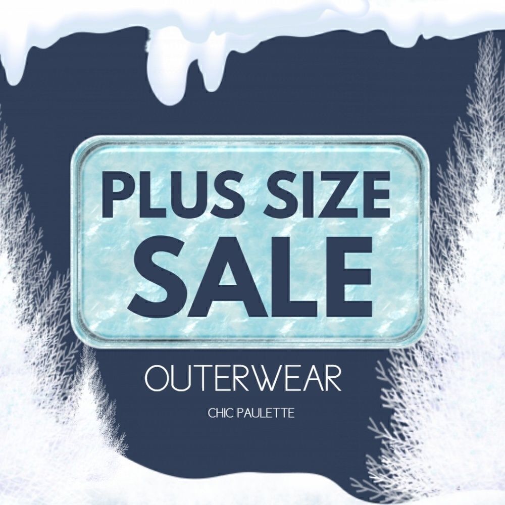 PLUS SIZE‎ OUTERWEAR SALE!!!